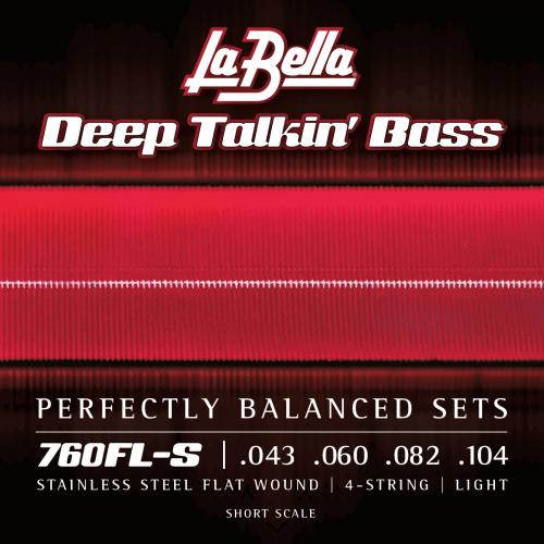 La Bella Deep Talkin' Bass Flatwound Bass Strings