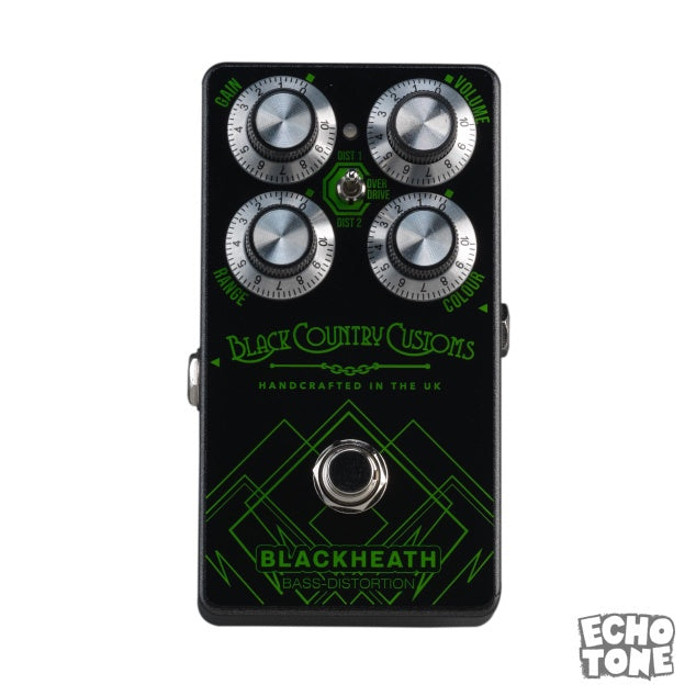 Black Country Customs 'Blackheath' Bass Distortion Pedal (Made in UK)