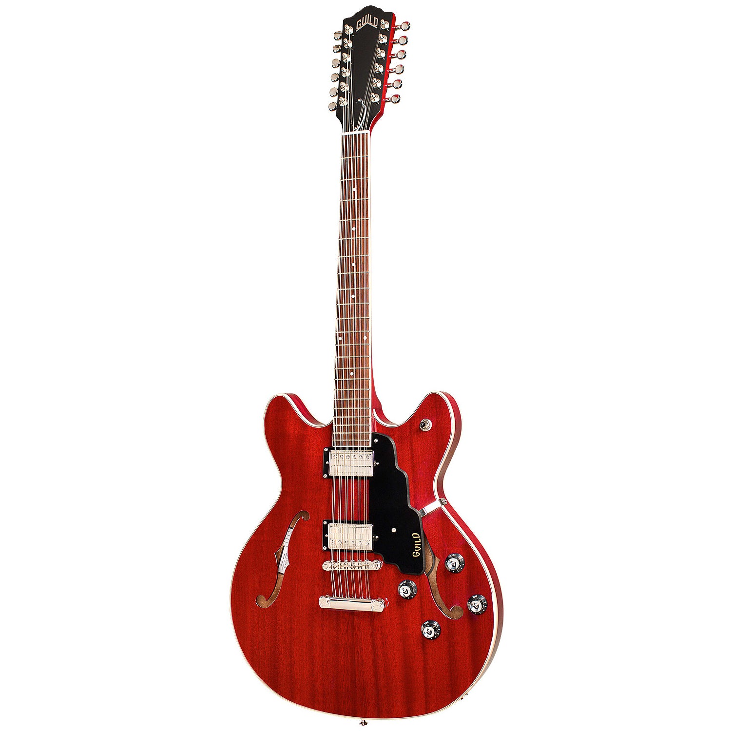 Guild Starfire I-12  Electric Guitar (12-String, Semi-Hollow, Cherry)