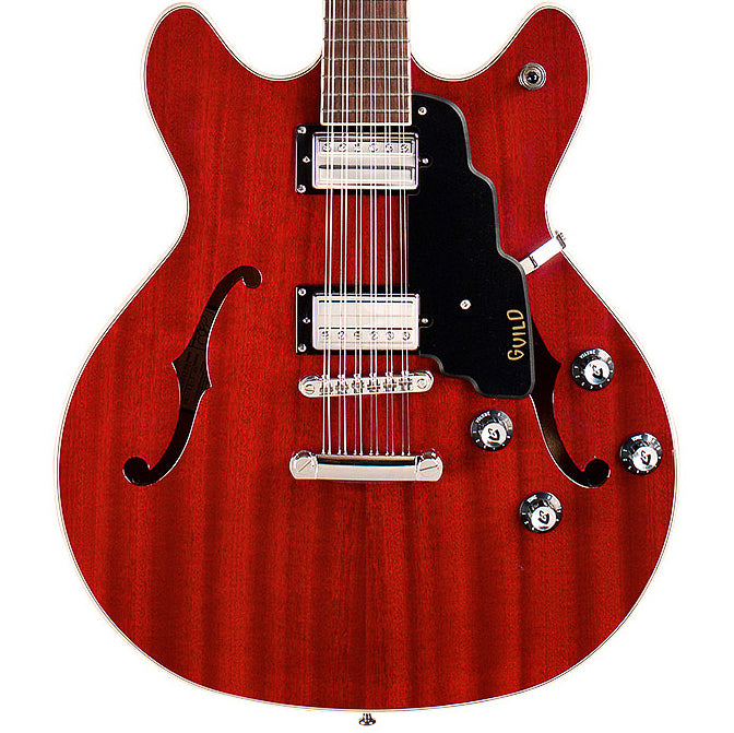 Guild Starfire I-12  Electric Guitar (12-String, Semi-Hollow, Cherry)