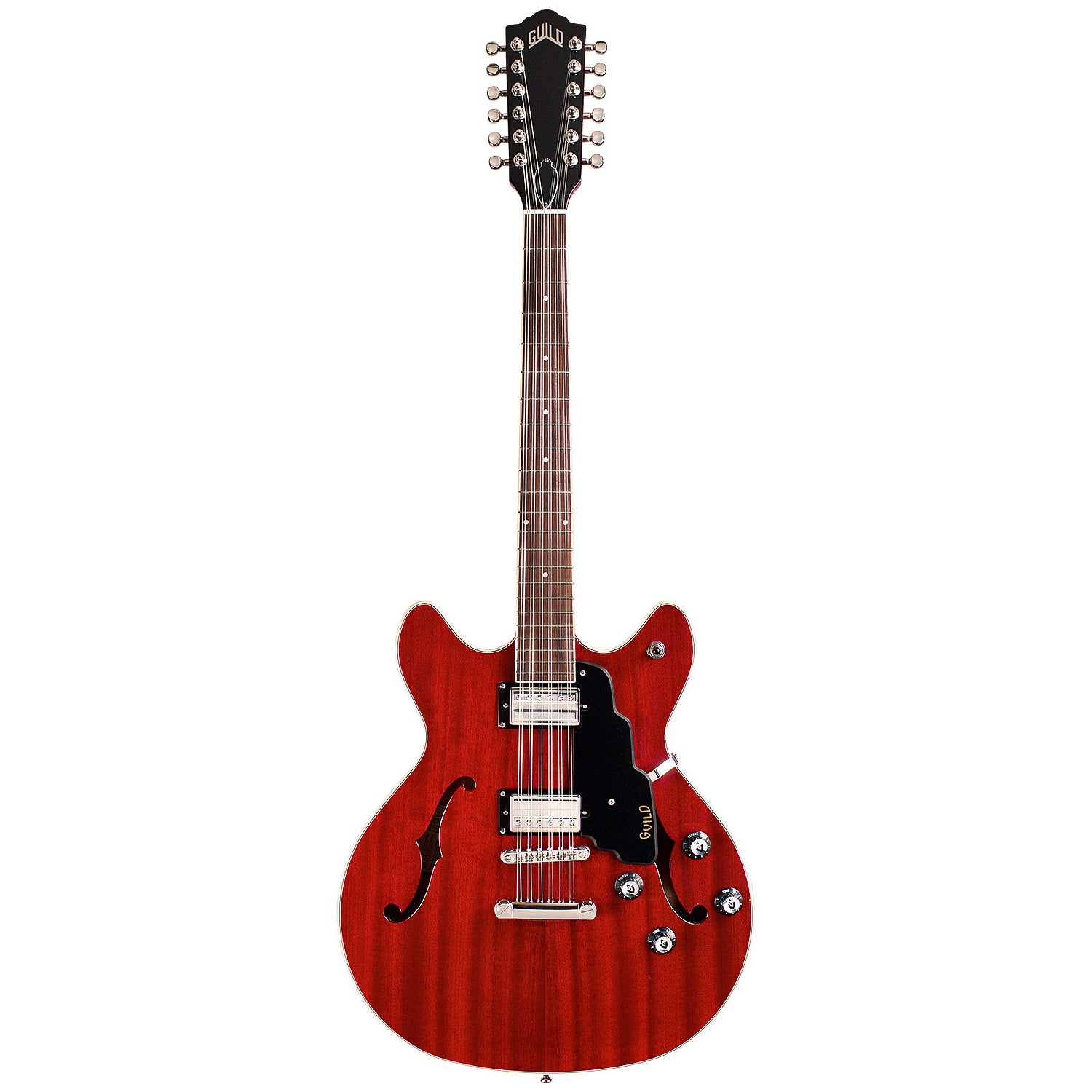 Guild Starfire I-12  Electric Guitar (12-String, Semi-Hollow, Cherry)