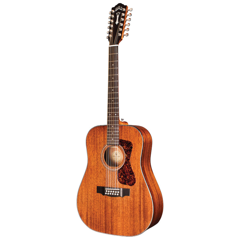 Guild D-1212 Solid 12-String Dreadnought (Mahogany, Deluxe Gigbag)