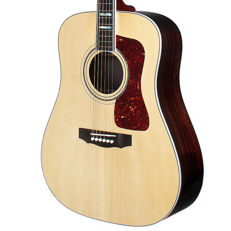 Guild USA D-55 Dreadnought Acoustic (Spruce/Rosewood, Natural, HSC)