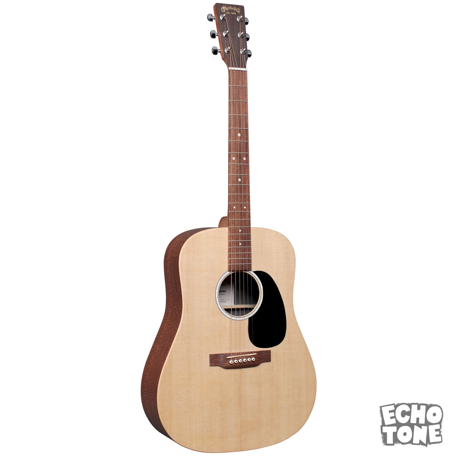 Martin D-X2E Dreadnought Acoustic (Mahogany Back & Sides, Pickup & Gig Bag)