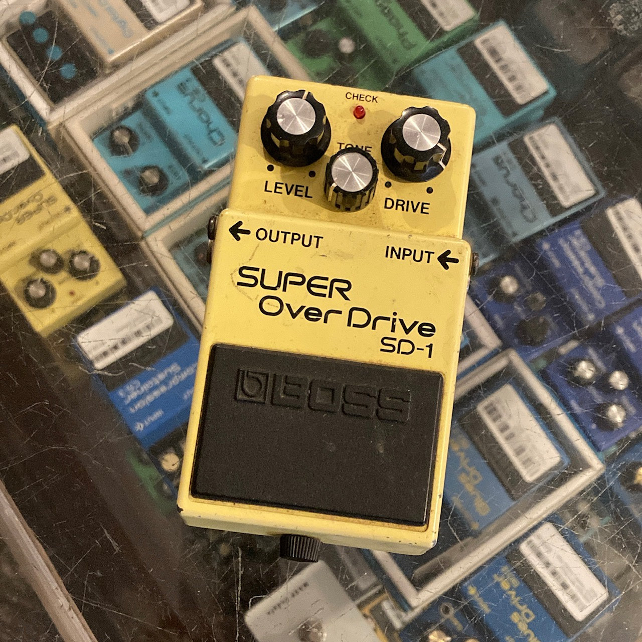 1985 Boss SD-1 Super Overdrive (Japan, Black Label)