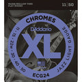 D'Addario Chromes Jazz Flat Wound Electric Guitar Strings