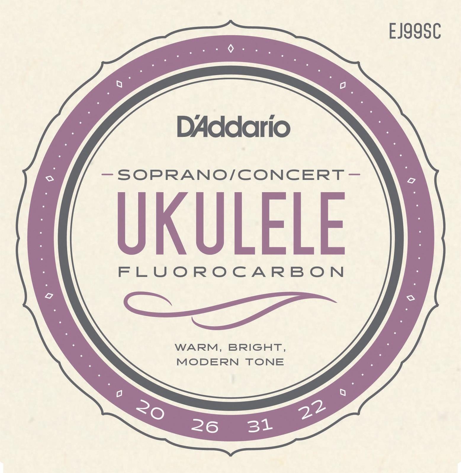 D'Addario Ukulele Flurocarbon Strings (Various)