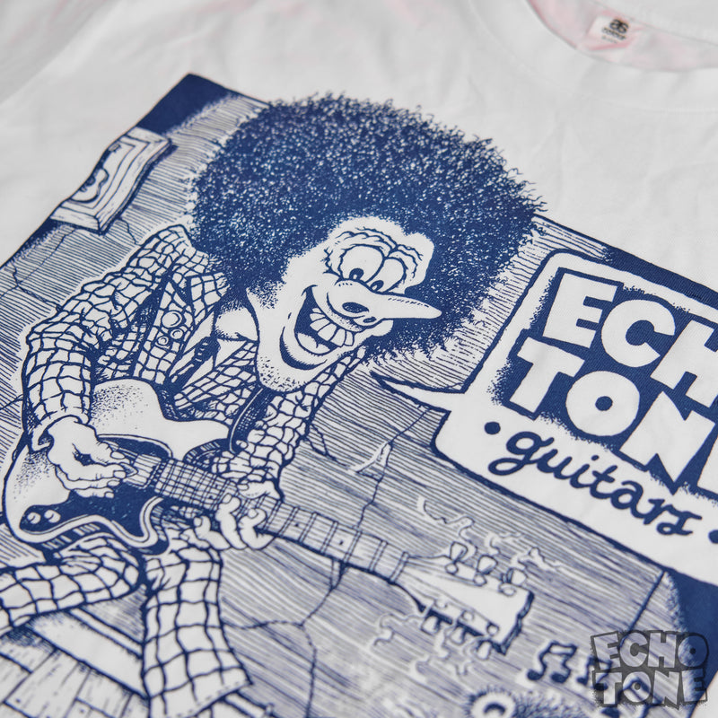 Echo Tone Custom Cartoon T-Shirt (White)