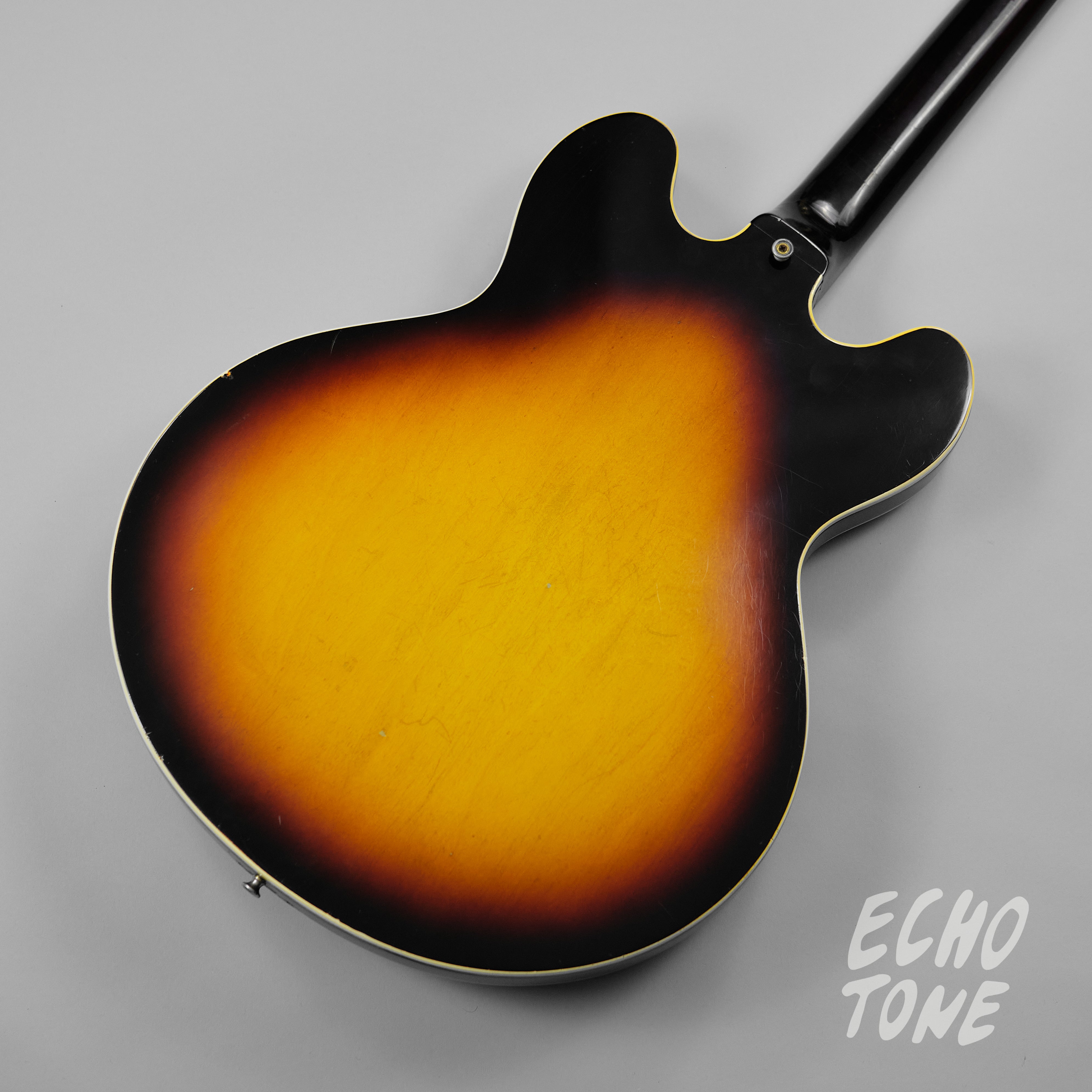 1966 Gibson ES-345 (Mickey Mouse Ears, Mono Conversion, OHSC)