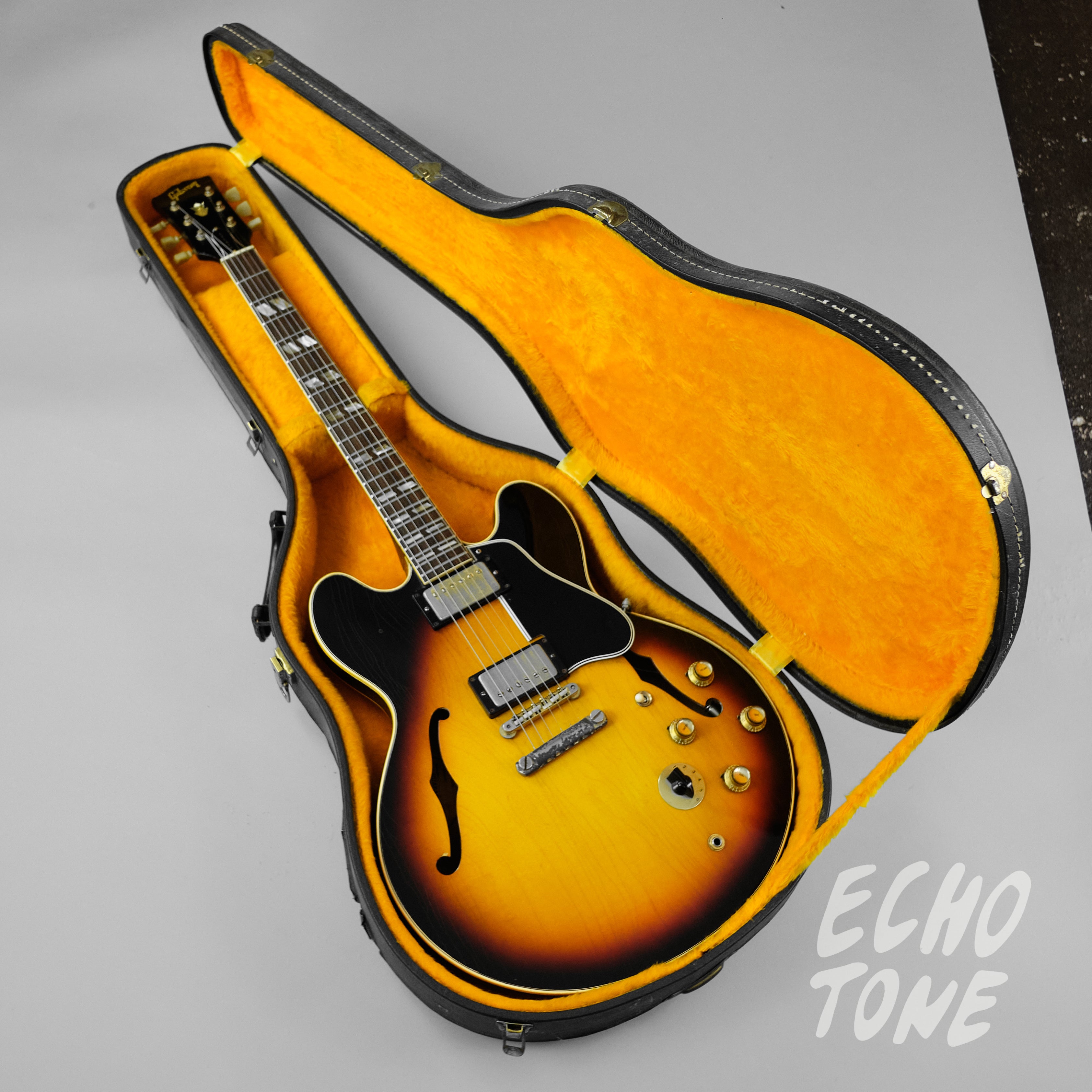 1966 Gibson ES-345 (Mickey Mouse Ears, Mono Conversion, OHSC)