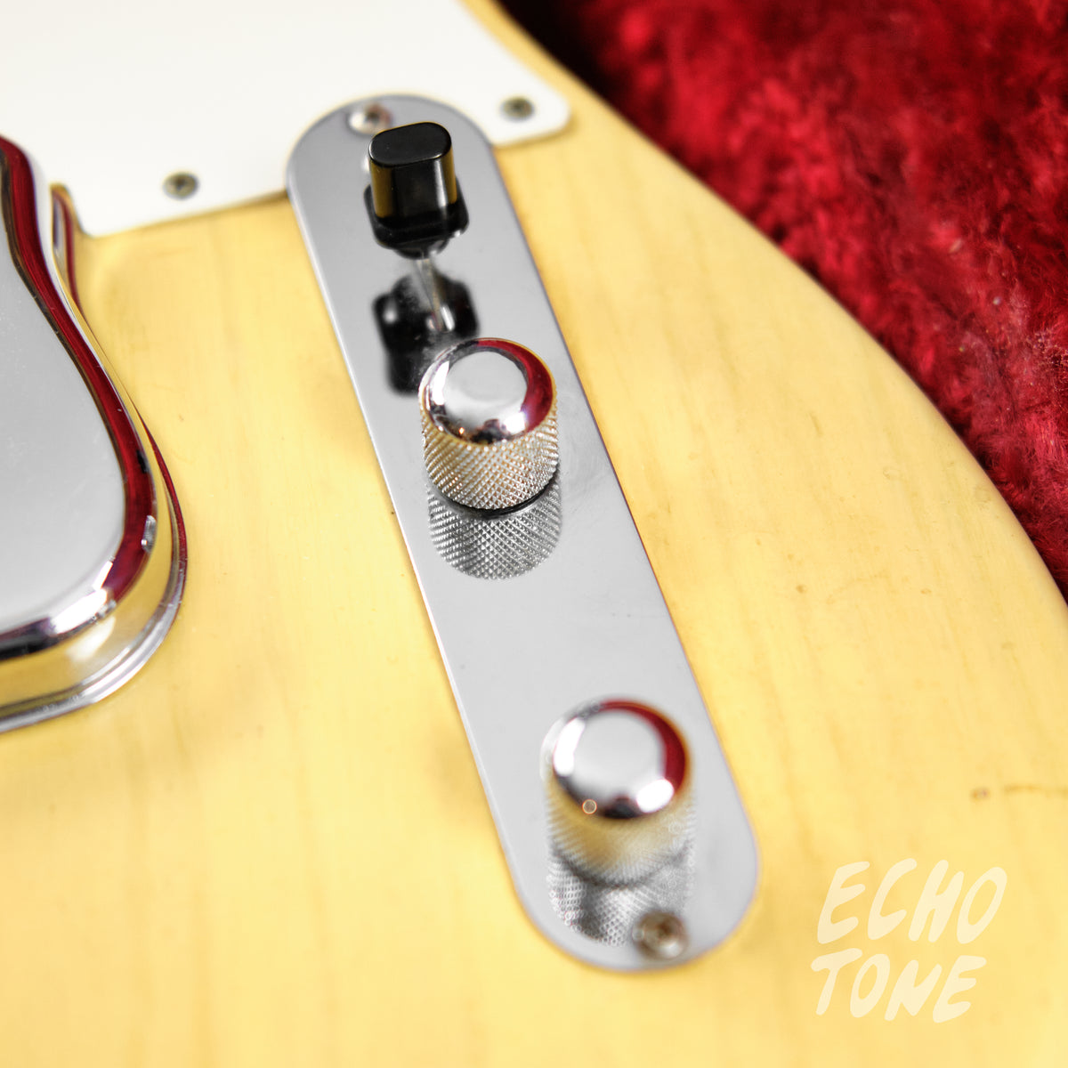 1955 Fender Telecaster (White-guard, Flat-pole Pickup, OHSC)