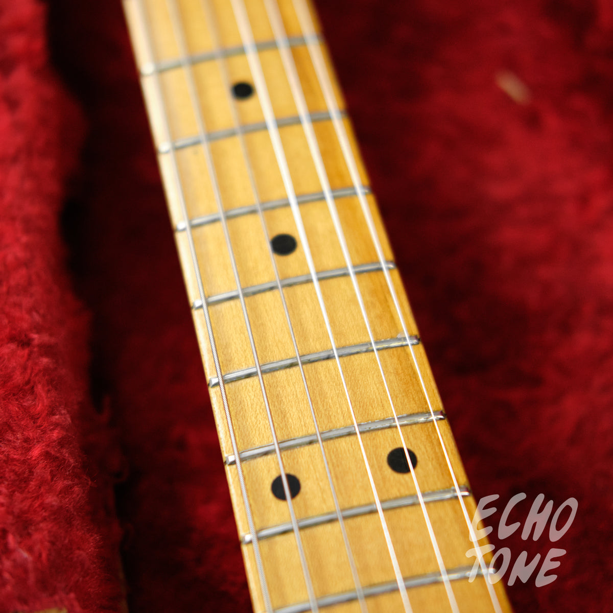 1955 Fender Telecaster (White-guard, Flat-pole Pickup, OHSC)