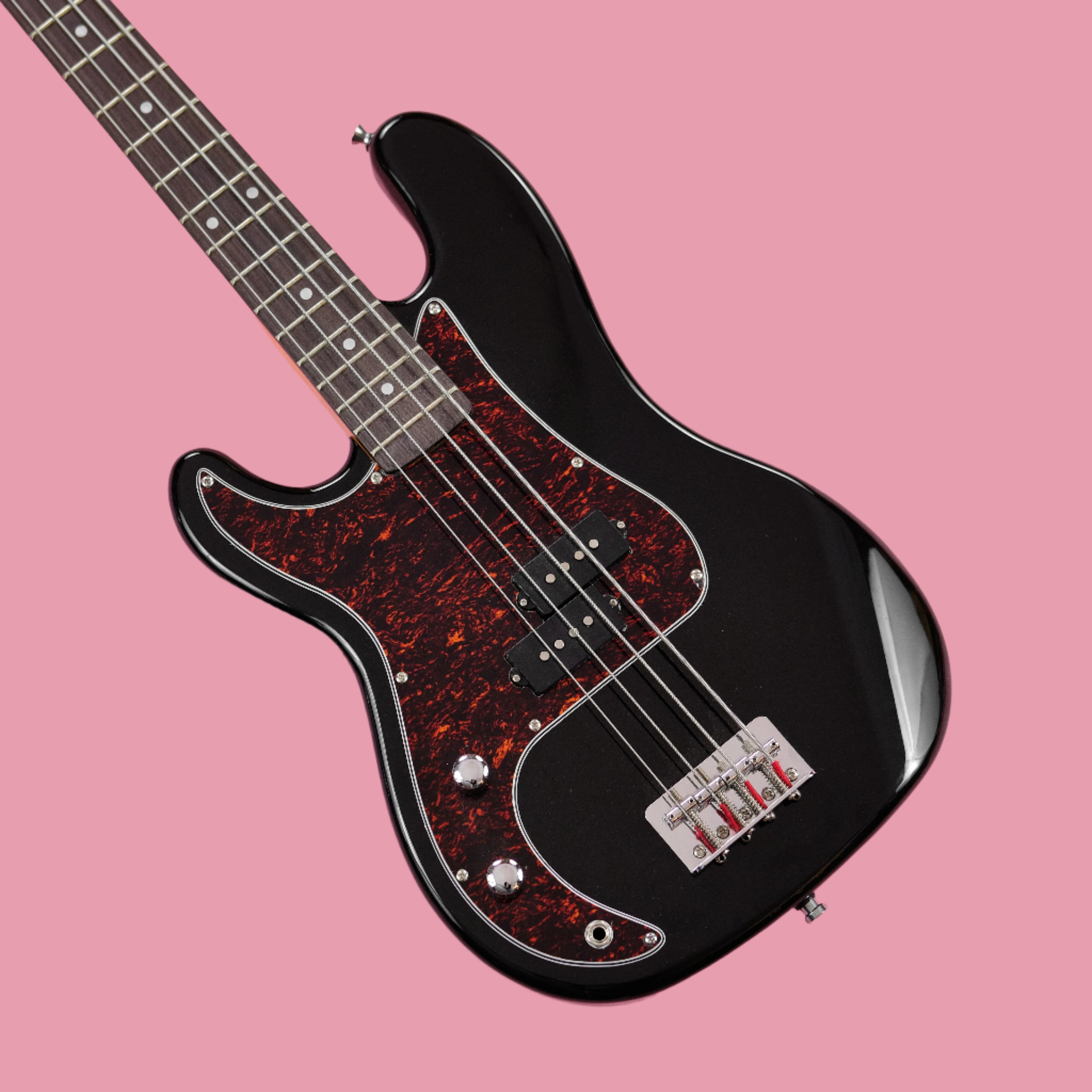 SX 3/4 Vintage Series  Bass (Left Handed, Black)