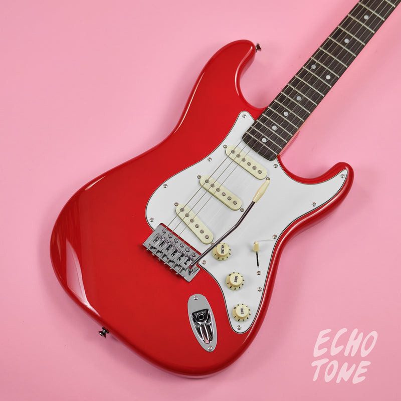SX 3/4 Vintage Series Electric Guitar (Fiesta Red)