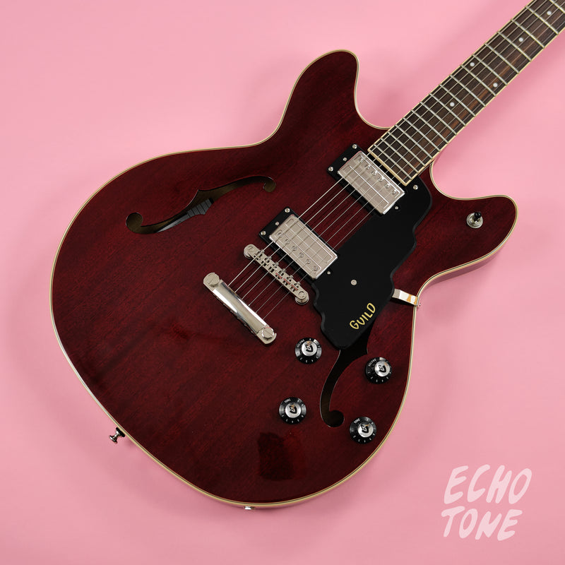 Guild Starfire I 'Double Cut' Electric (Semi-Hollow, Cherry Red)