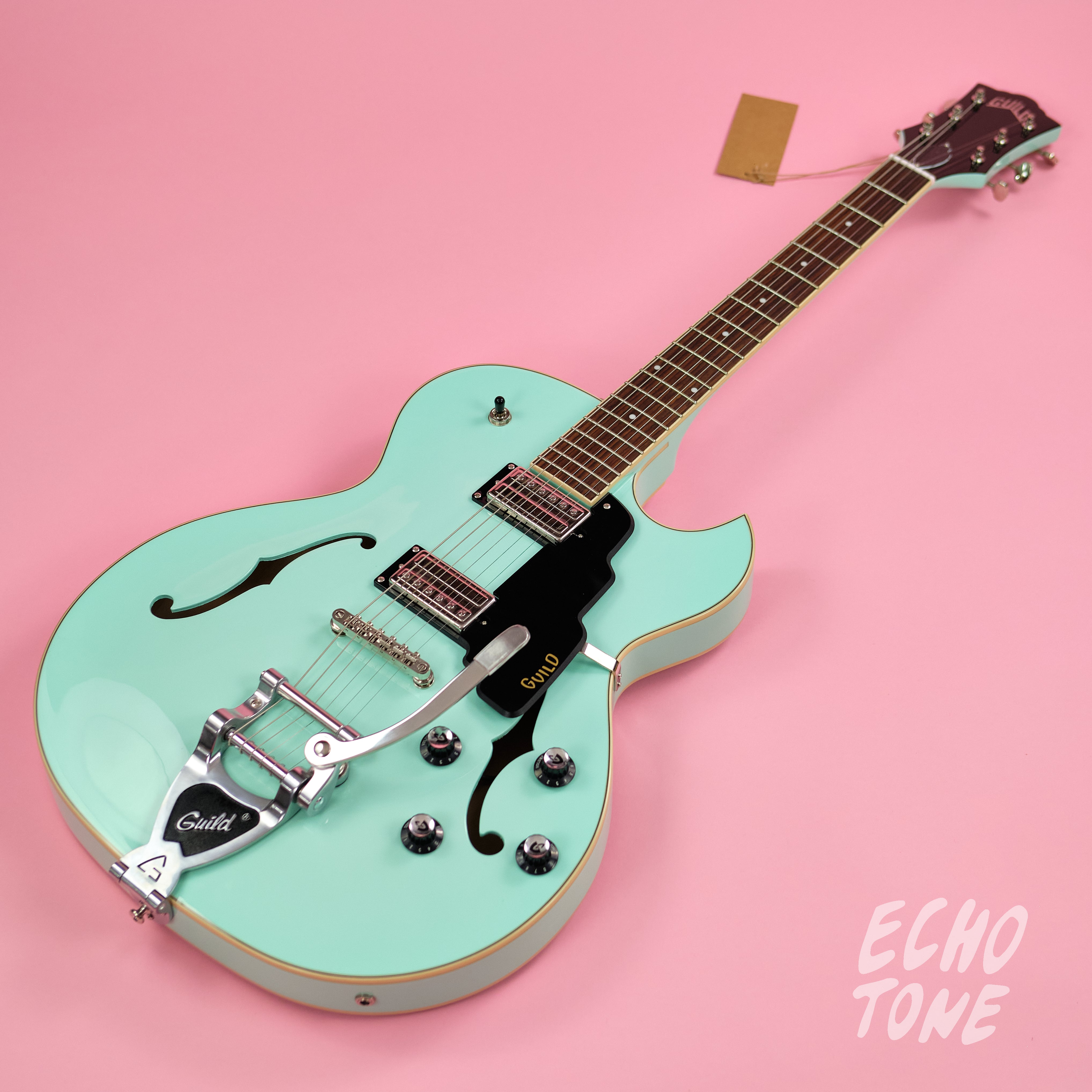 Guild Starfire I 'Single Cut' Electric (Seafoam Green, Guild Vibrato)