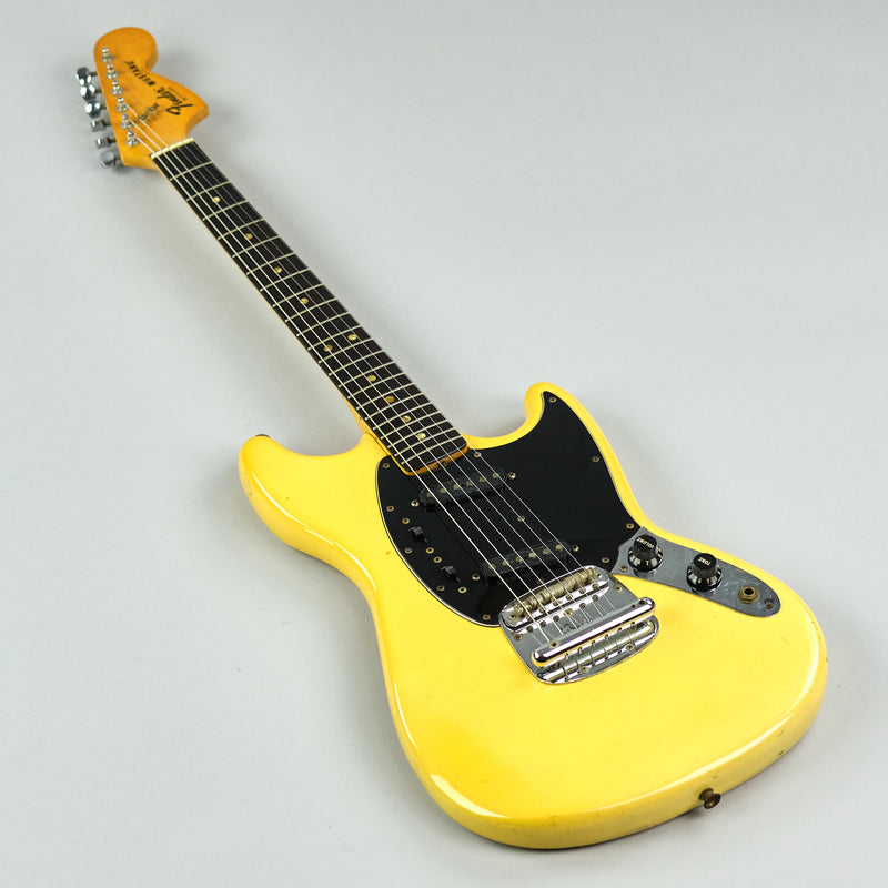 1978 Fender Mustang (Made in USA, Olympic White, OHSC)