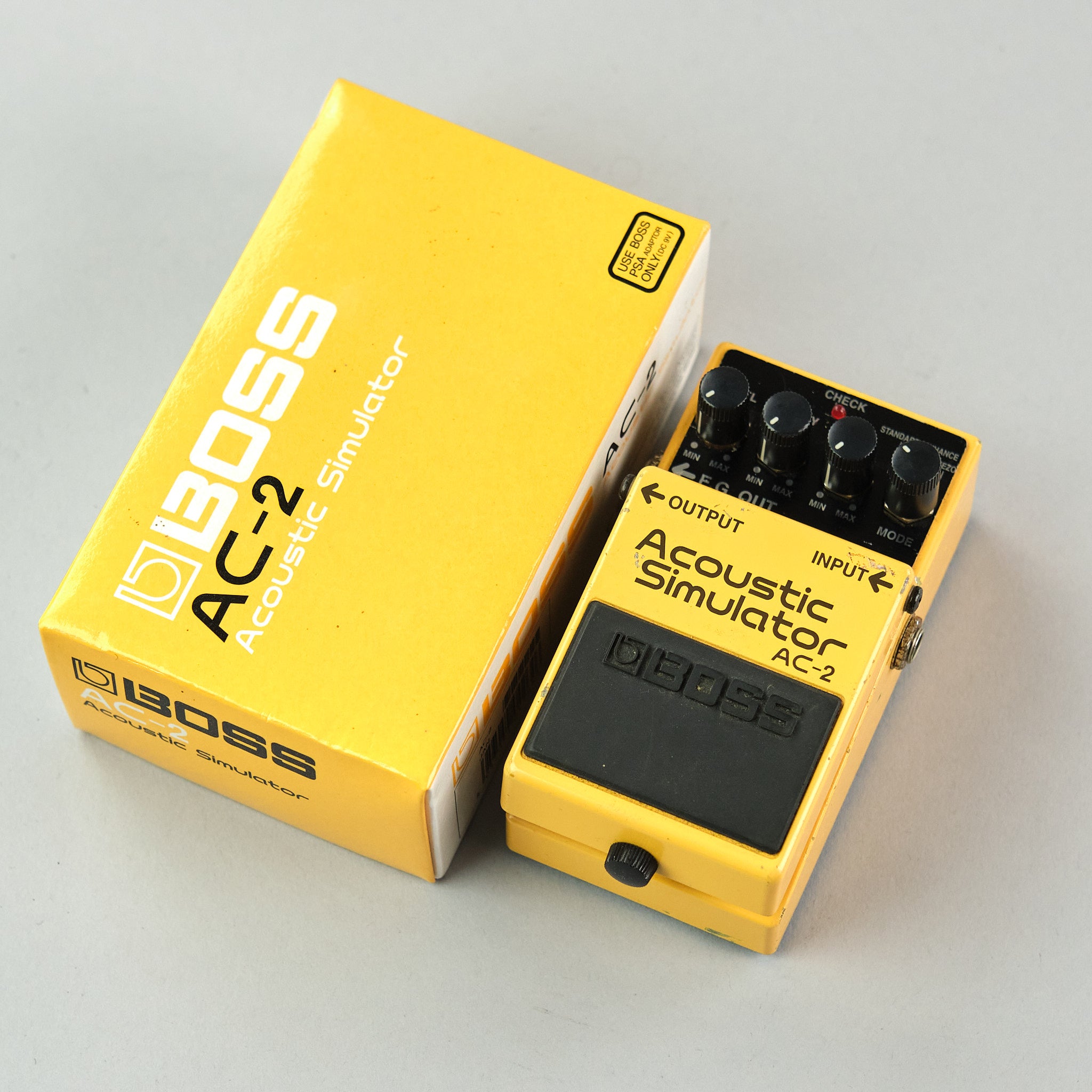 1997 Boss AC-2 Acoustic Simulator (Original Box, Made in Taiwan)