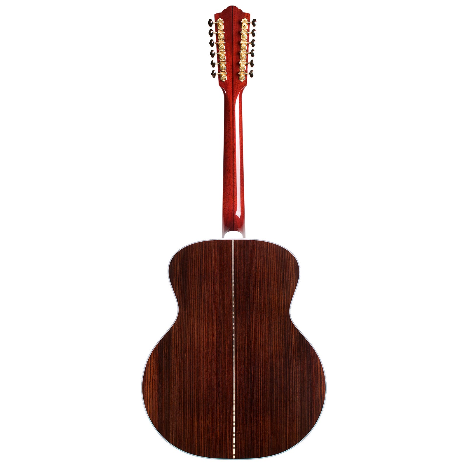 Guild USA F-512 Jumbo 12 String Acoustic (Solid Spruce/Rosewood, Natural, HSC)