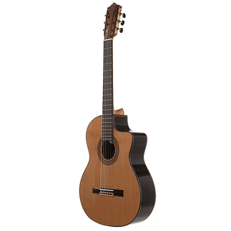 Katoh MCG80CAE Classical Guitar (Solid Cedar Top, Cutaway & Pickup)