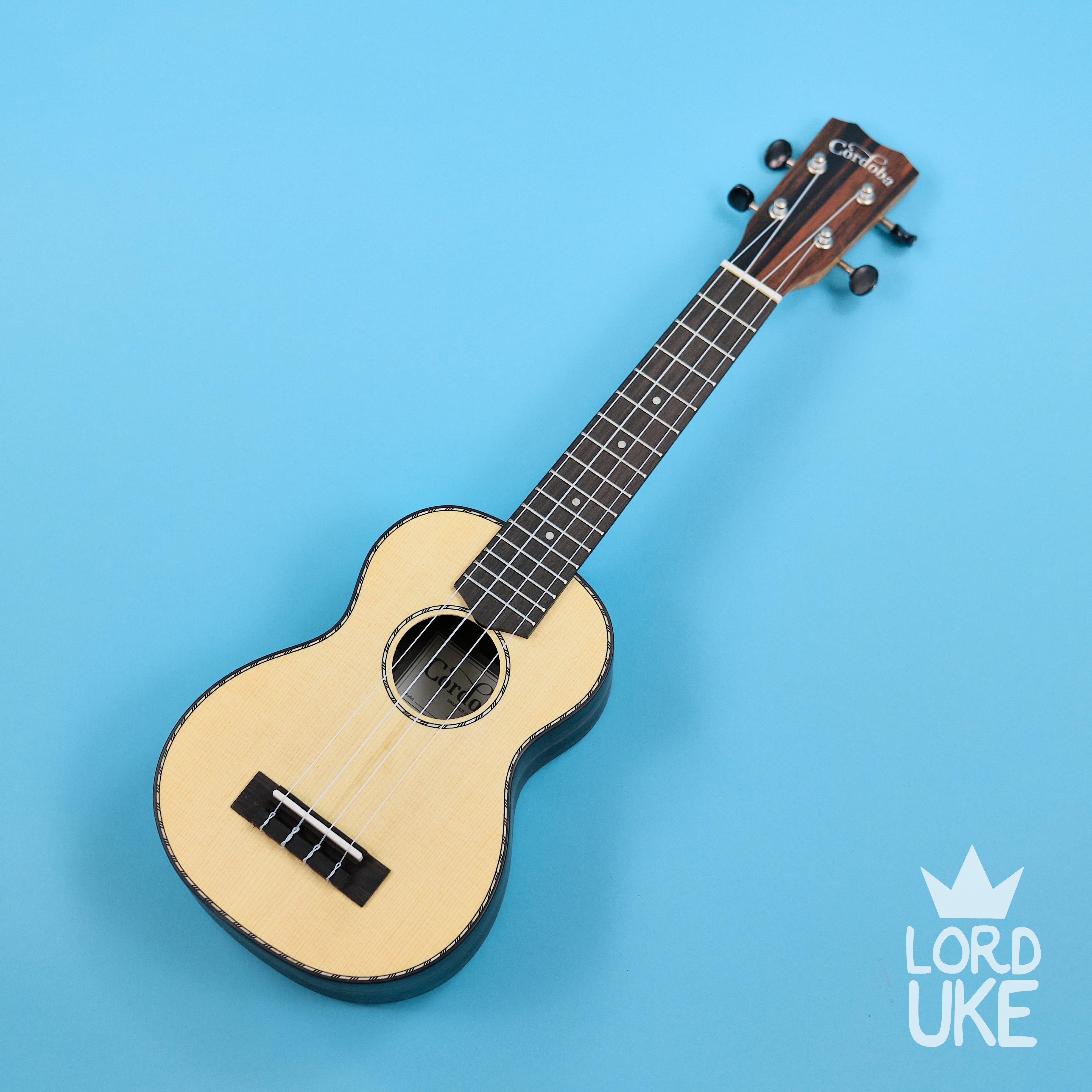 Cordoba 21S Soprano Ukulele (Solid Spruce Top, Gig Bag)