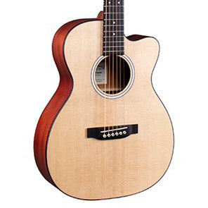 Martin 000CJR-10E Junior Acoustic Guitar (Cutaway, Pickup, Gig Bag)