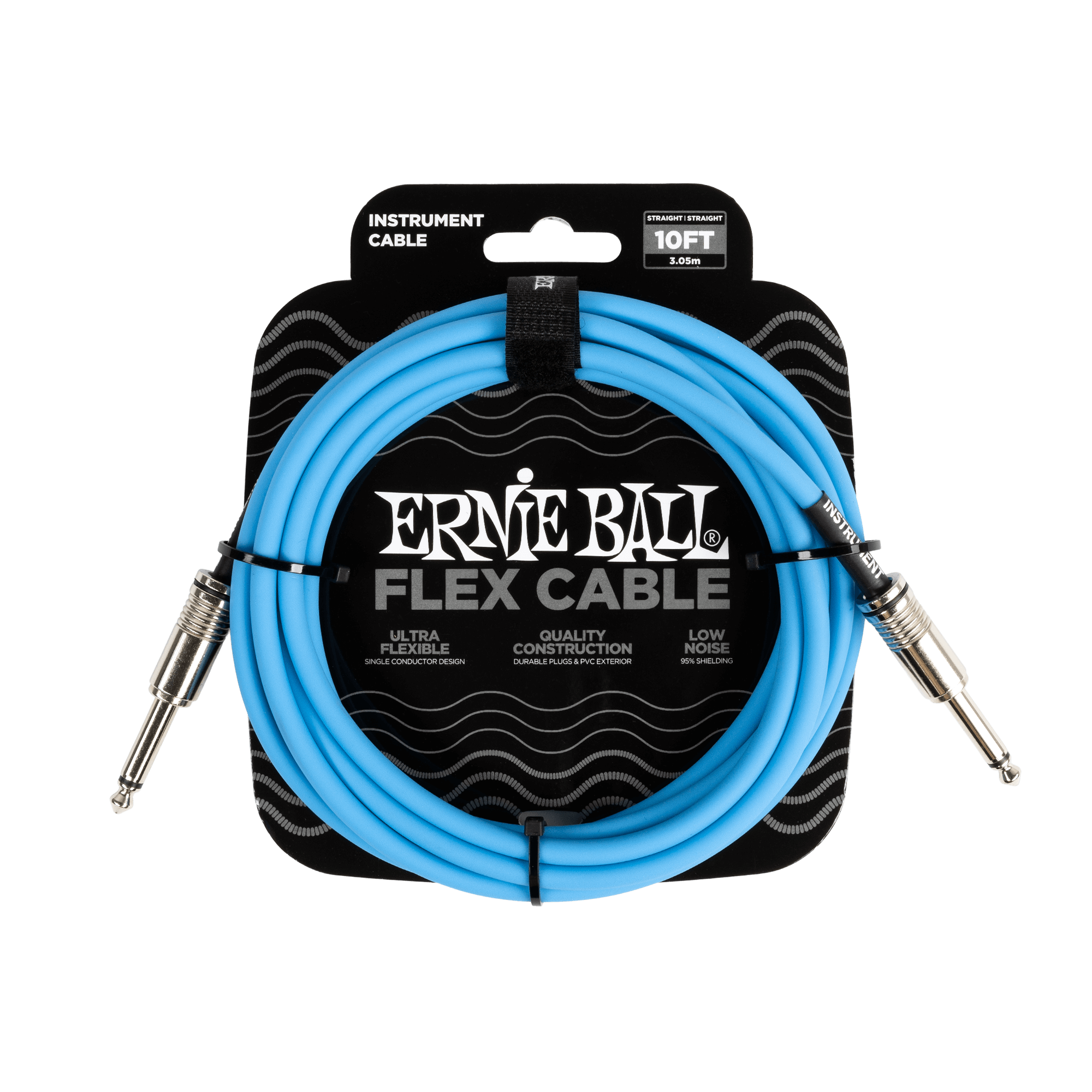 Ernie Ball Flex Instrument Cable 10ft (Various)