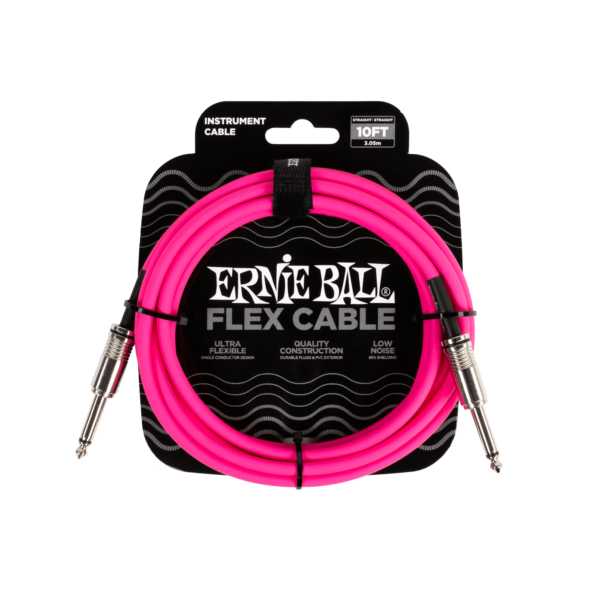 Ernie Ball Flex Instrument Cable 10ft (Various)