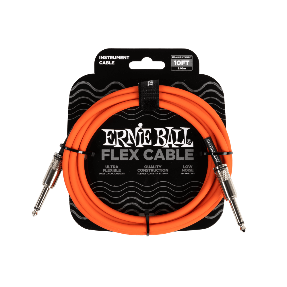 Ernie Ball Flex Instrument Cable 10ft (Various)