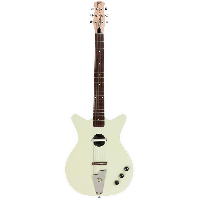 Danelectro Convertible Acoustic/Electric Guitar (Cream)