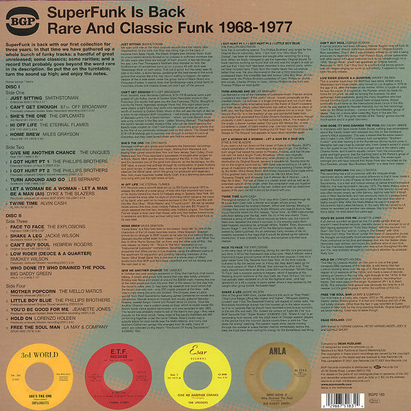 Super Funk Is Back Vol.5 Rare & Classic  (Vinyl)