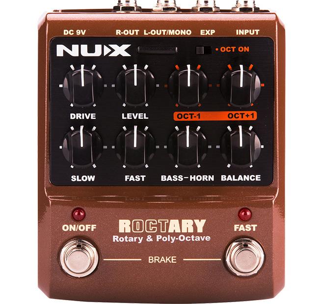 NUX Rotary & Poly-Octave Pedal (NXROCTARY)