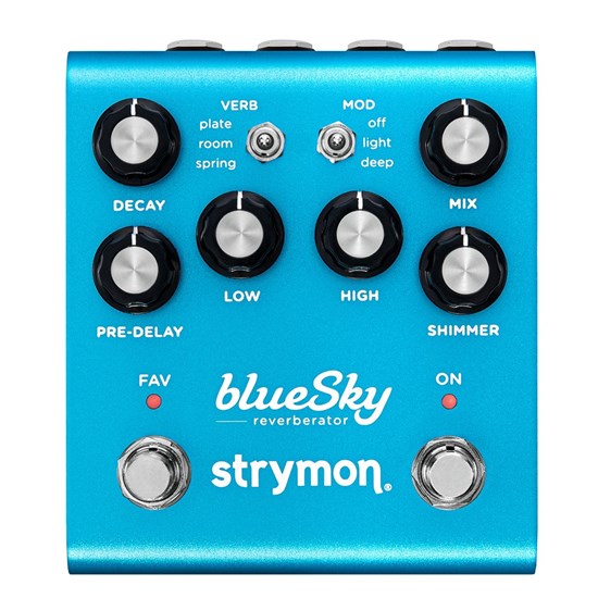 Strymon BlueSky 2 Reverb Pedal