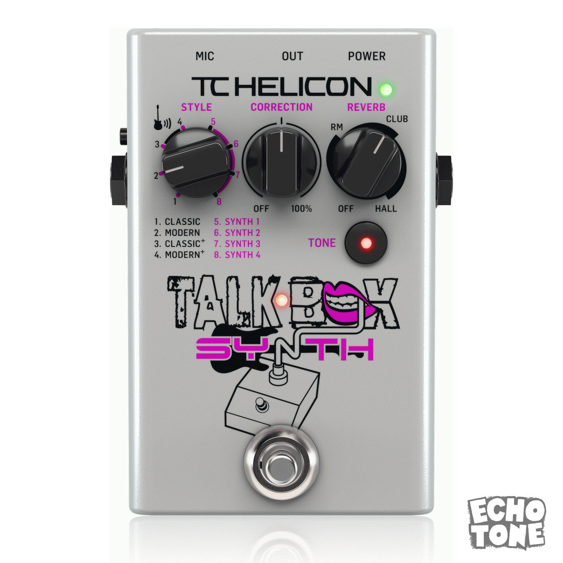 TC Helicon Talkbox Synth Pedal