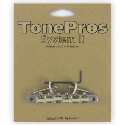 Tonepros AVR2G-N Tuneomatic ABR-1 with 'G Formula' Saddles (Nickel)