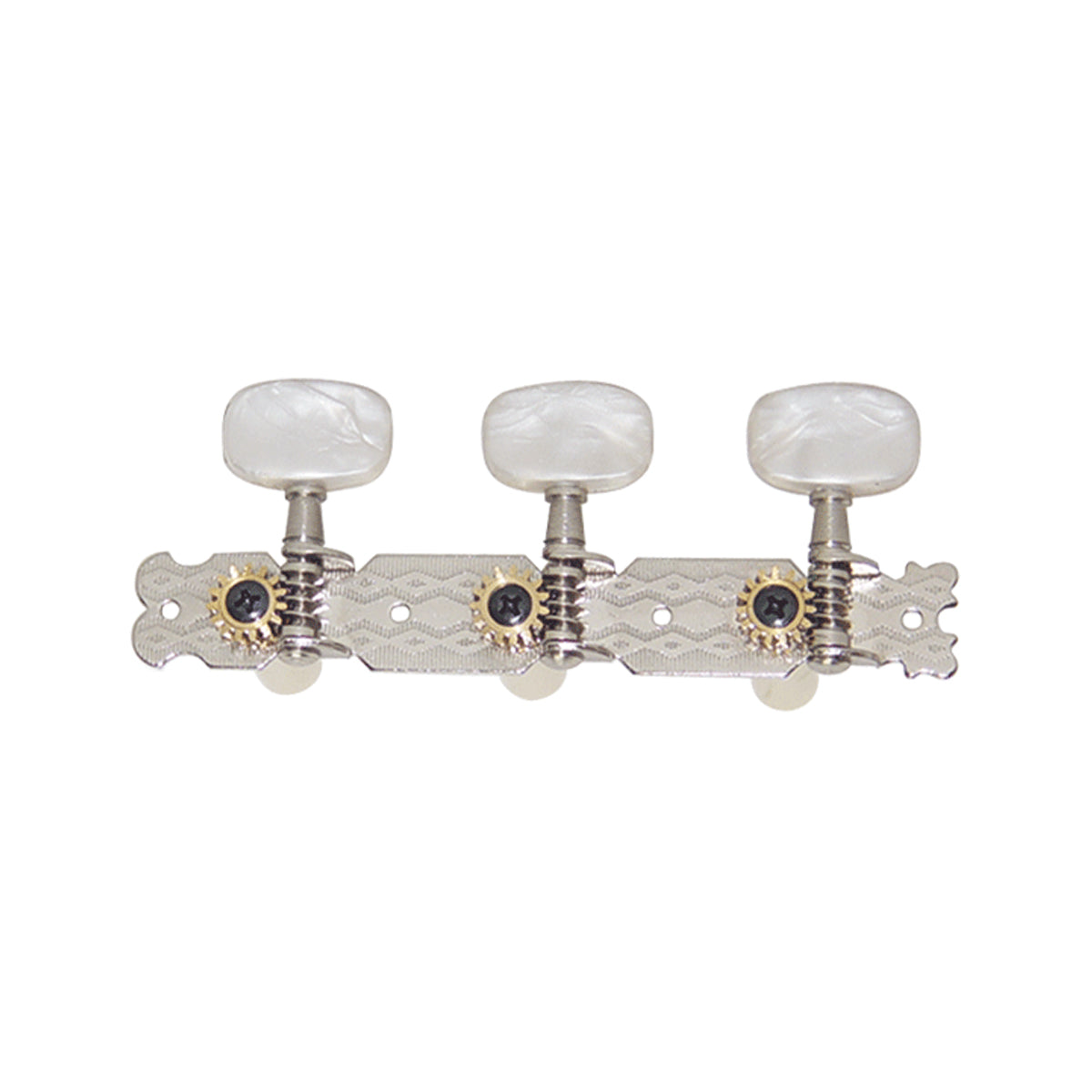 Classical Guitar Machine Heads - Nickel Plated (601)