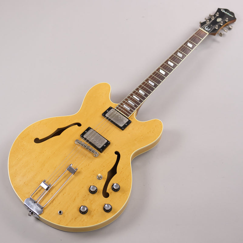 1993 Epiphone Riviera (Terada Factory, Made in Japan, Natural, HSC)