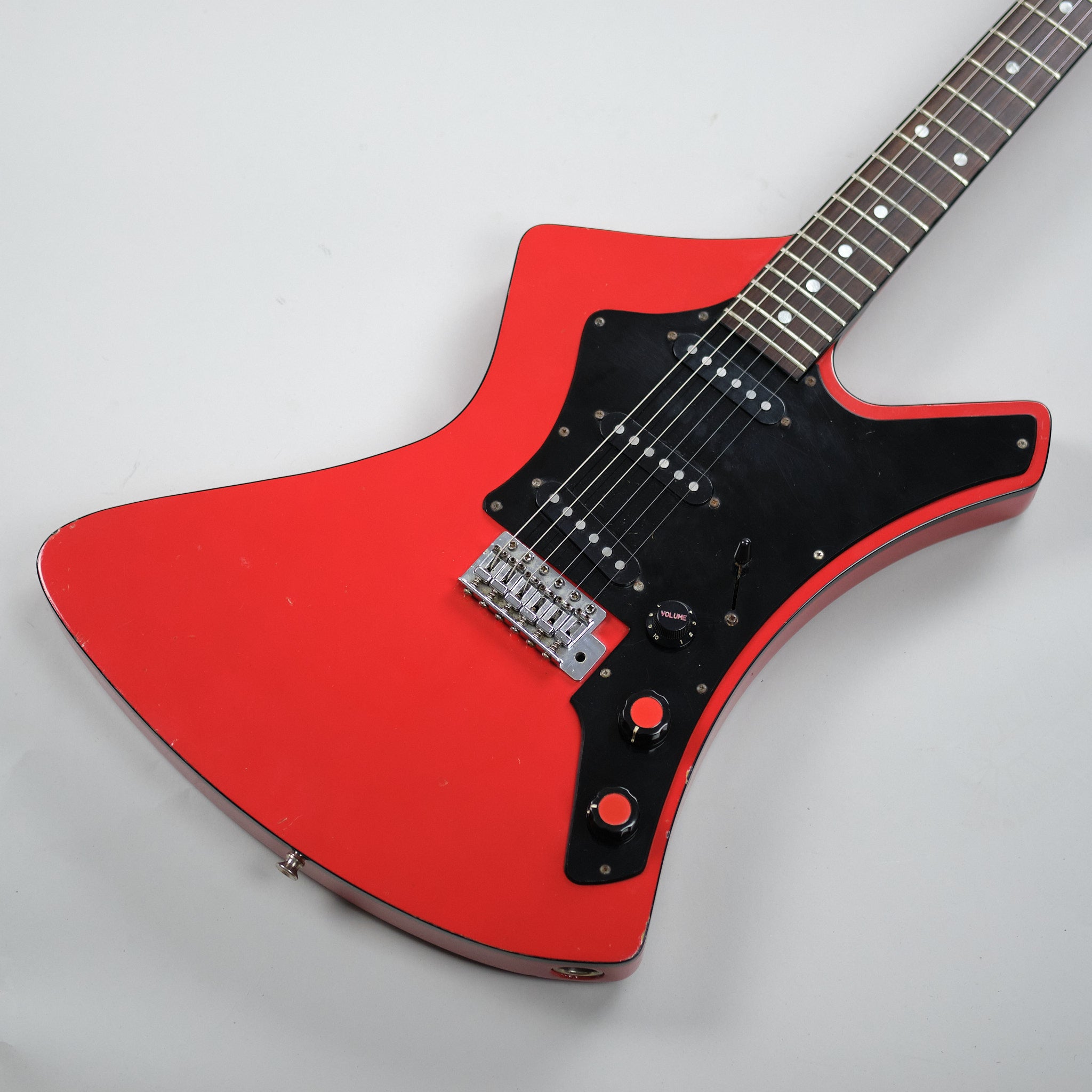 1981 Washburn Stage Series A-15V (MIJ, Red, OHSC)