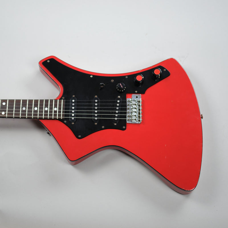 1981 Washburn Stage Series A-15V (MIJ, Red, OHSC)