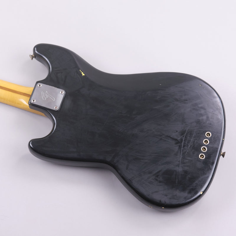 1977 Fender Mustang Bass (Made in USA, Black, Original Case)
