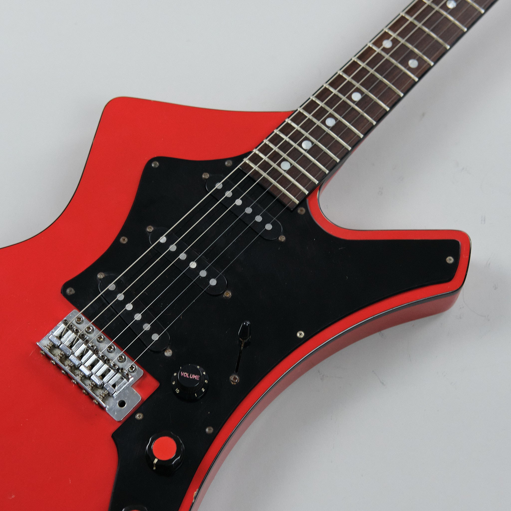 1981 Washburn Stage Series A-15V (MIJ, Red, OHSC)