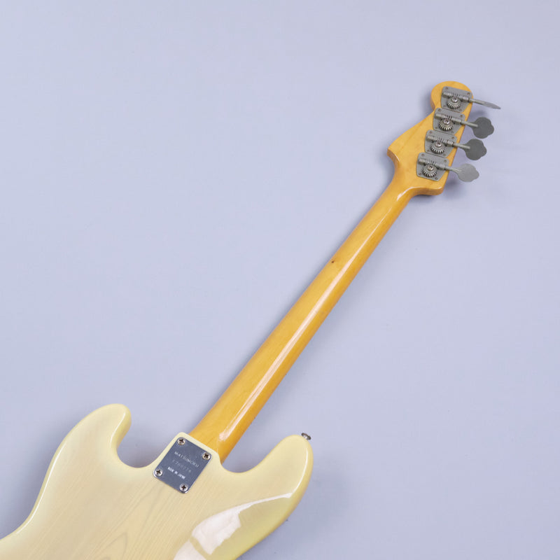 1976 Aria Pro II 'Professional Bass' Jazz Bass (Transparent Blonde, Matsumoku, Made in Japan)