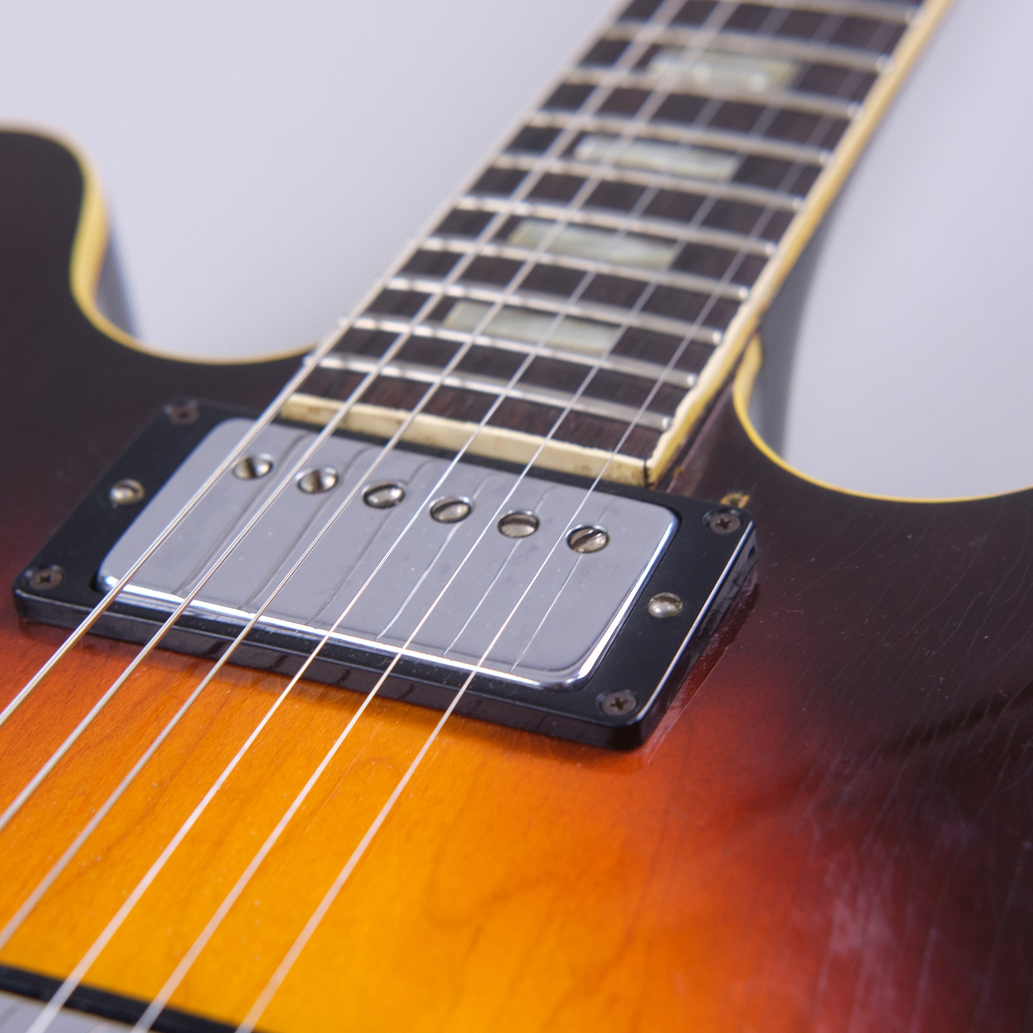 1965 Gibson ES-335TD (Wide Nut, Sunburst, Stoptail Conversion, Lifton 'Brown' Case, Case Candy)