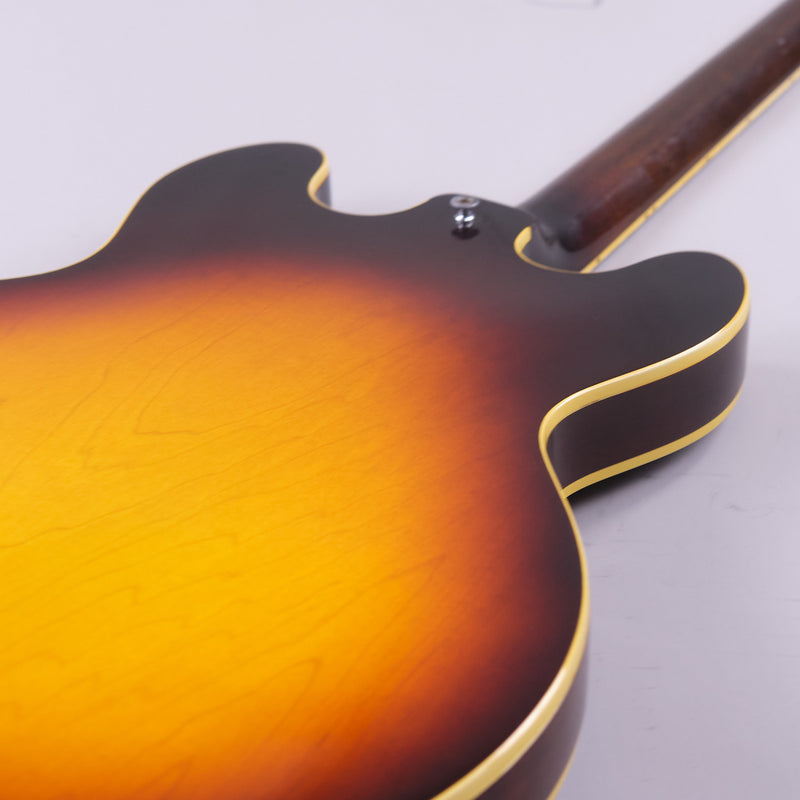 1965 Gibson ES-335TD (Wide Nut, Sunburst, Stoptail Conversion, Lifton 'Brown' Case, Case Candy)