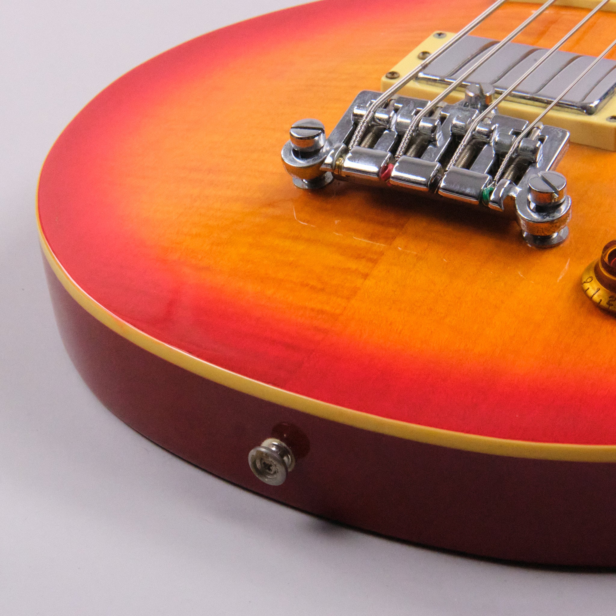 1997 Epiphone Les Paul Deluxe Bass (Made in Korea, Cherry Sunburst) *