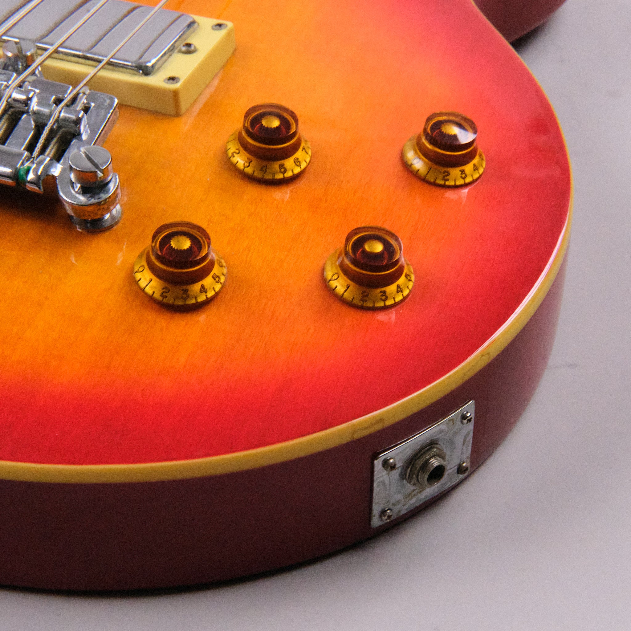 1997 Epiphone Les Paul Deluxe Bass (Made in Korea, Cherry Sunburst)