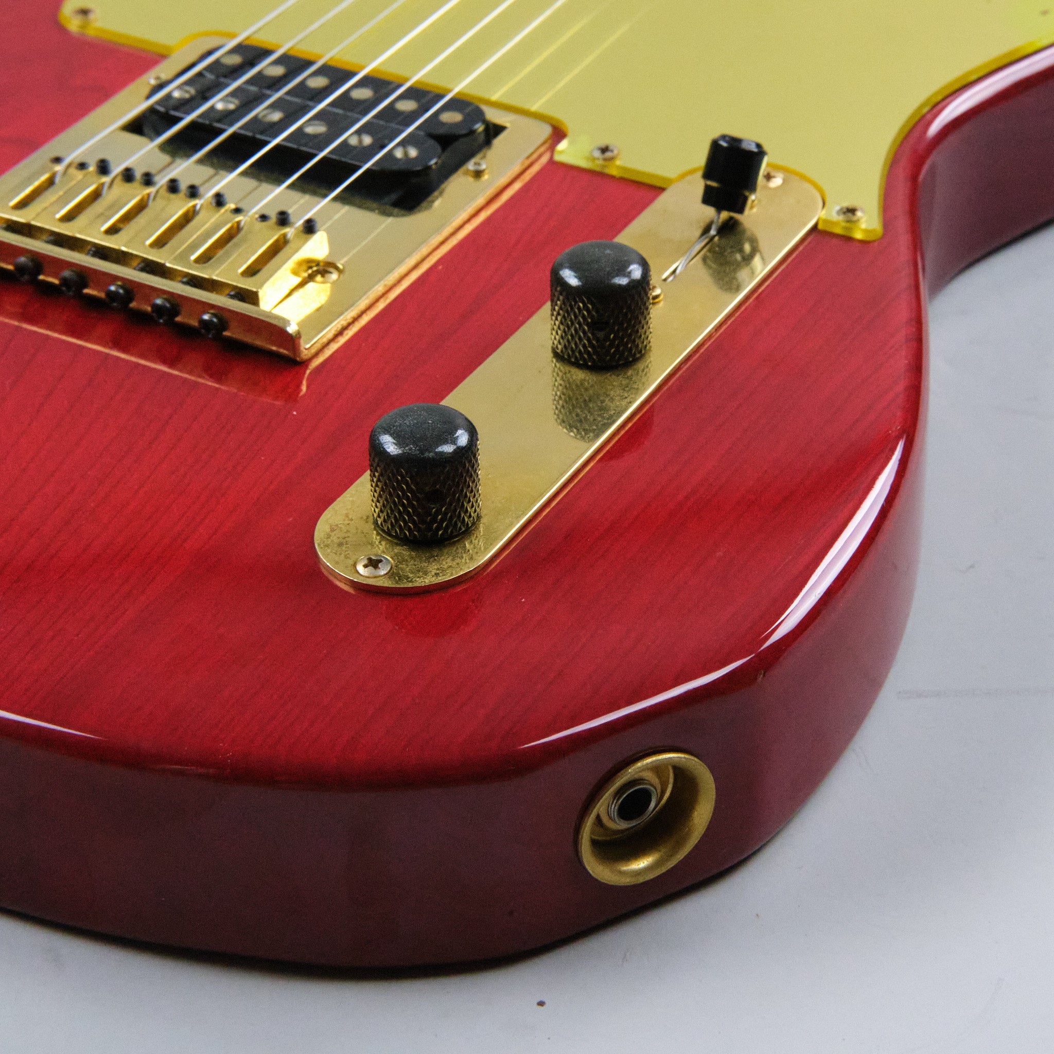 c1980s Bill Lawrence BK1M-60G Okuika Model Custom Telecaster (Made in Japan, Cherry)