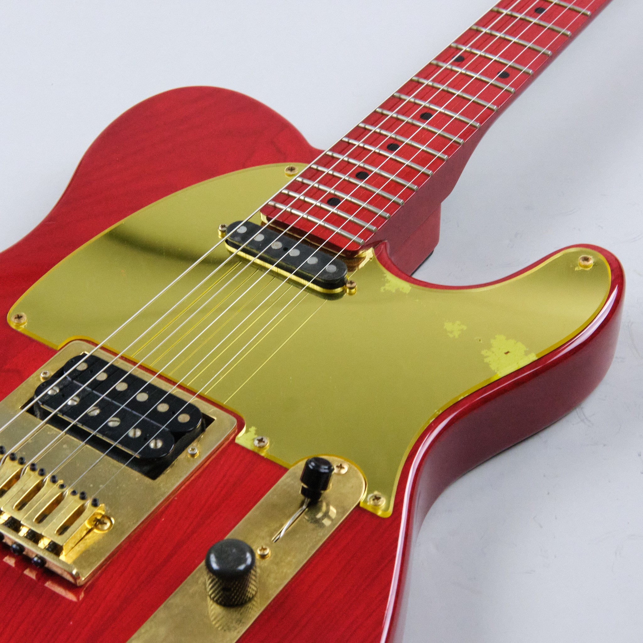 c1980s Bill Lawrence BK1M-60G Okuika Model Custom Telecaster (Made in Japan, Cherry)