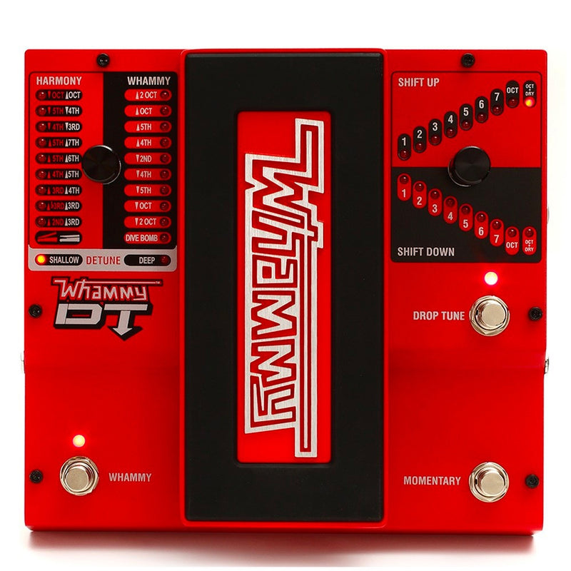 Digitech Whammy DT Pitch Shifting and Drop Tune Pedal (WHAMMY-DT)