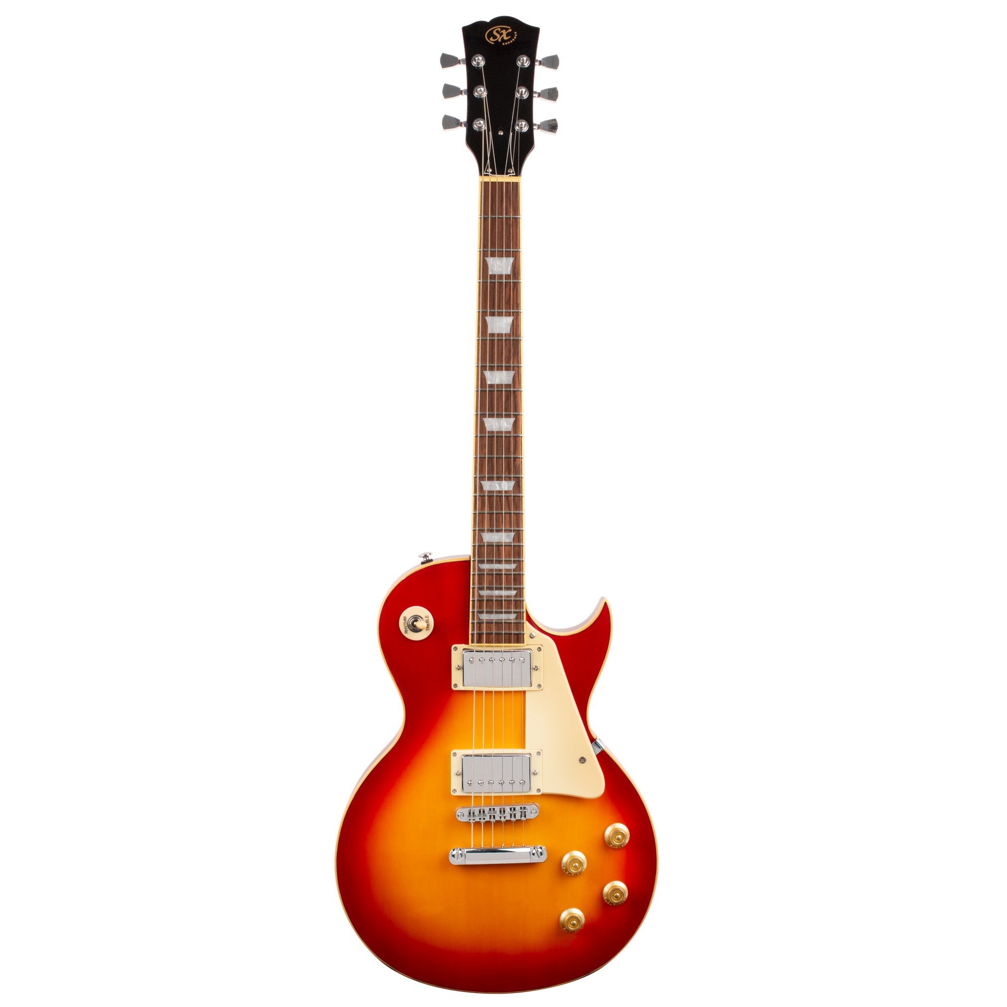 SX LP Style Electric Guitar (Cherry Sunburst)